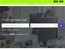 Tablet Screenshot of employmentboom.com